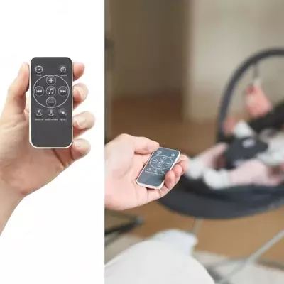 Люлька шезлонг качалочка "Swoon Touchс" с рождения до 9 кг с пультом (Франция)