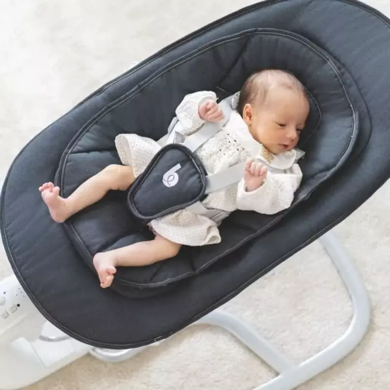 Beshik kreslo "Swoon Touch" tebranadigan stul tug'ilgandan boshlab masofadan boshqarish pulti bilan 9 kg gacha (Frantsiya)