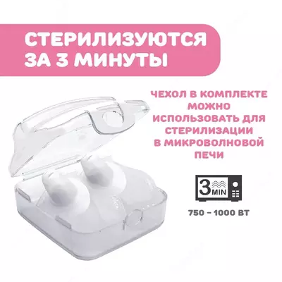 Chicco Накладки силиконовые защитные р. ML, 2 шт.