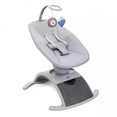 Детский электронный шезлонг Chicco Comfy Wave Grey