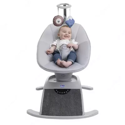 Детский электронный шезлонг Chicco Comfy Wave Grey