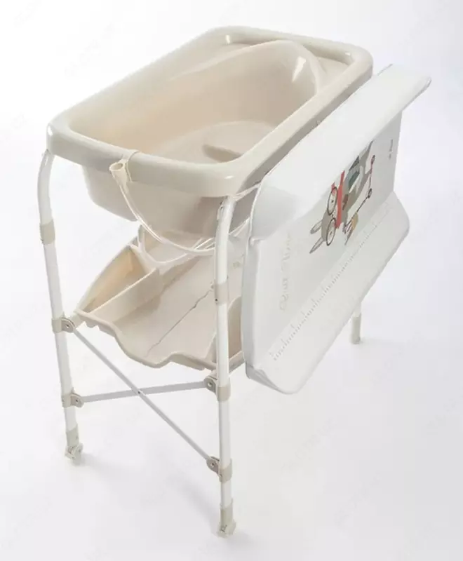   Ванночка и пеленальный столик 2 в 1 от  Jikel