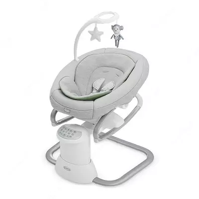 Детские качели Graco® Soothe My Way™ со съемным шезлонгом 2-в-1