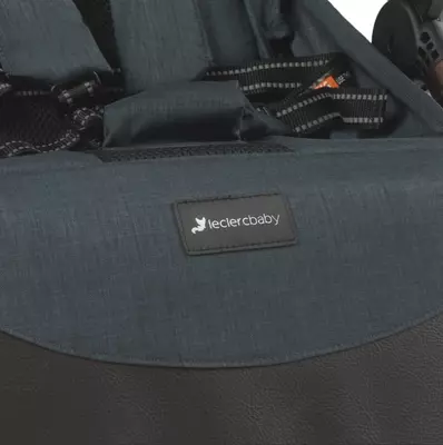 Leclerc chaqalog'idan (Niderlandiya) Influencer havo aravachasi, Denim moviy