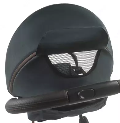 Leclerc chaqalog'idan (Niderlandiya) Influencer havo aravachasi, Denim moviy