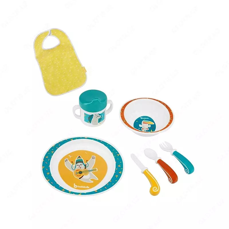 "Yummy" idishlari to'plami Babymoov (Frantsiya)