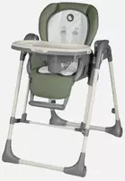 Стул для кормления Lionelo Laurice Green Olive с функцией качели (Польша)