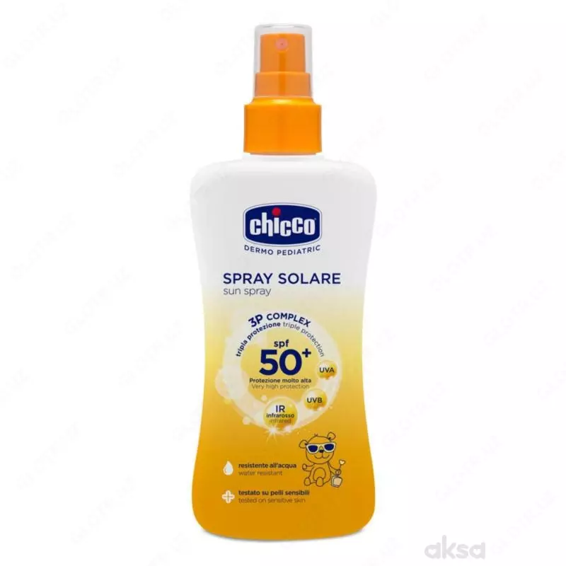 Спрей Chicco солнцезащитный SPF30 150мл