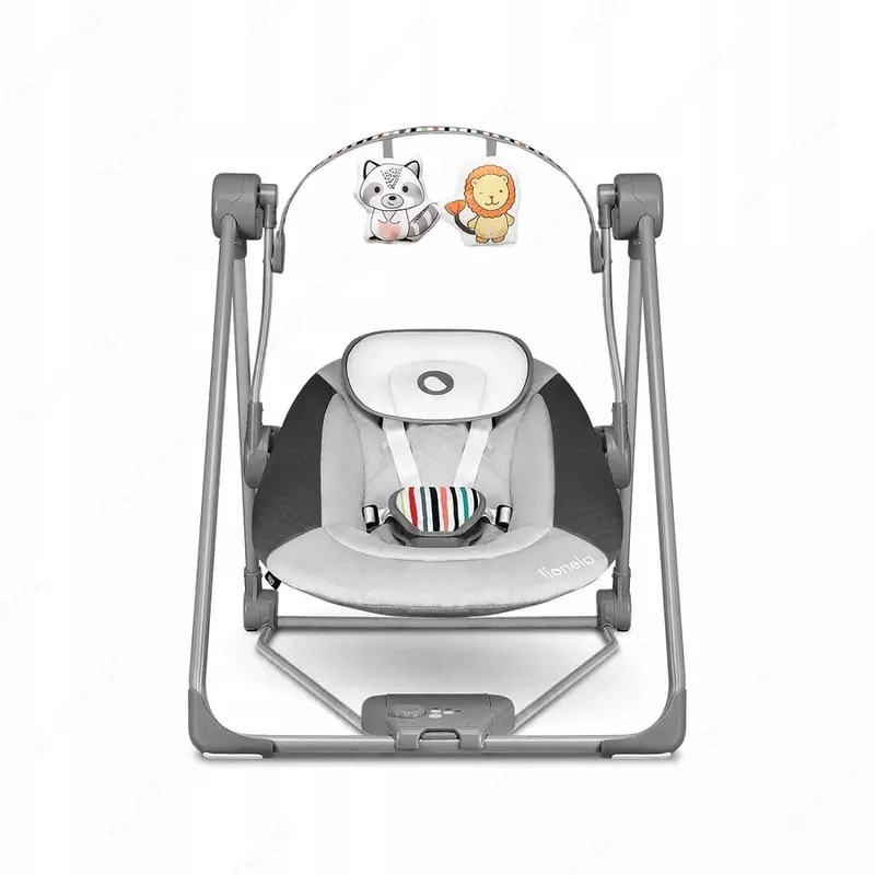 Электронные качели детские для новорождённых Lionelo Otto Cozy Grey