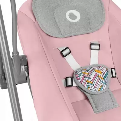 Электронные качели детские для новорождённых Lionelo Otto Pink