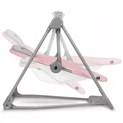Электронные качели детские для новорождённых Lionelo Otto Pink