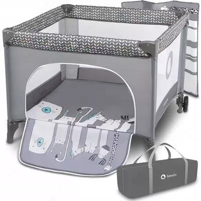 Манеж Lionelo LENE Grey Stone Польша