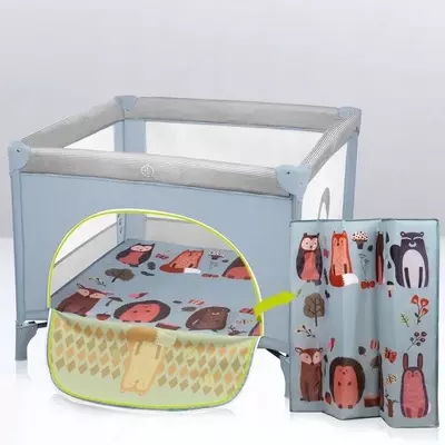 Манеж Lionelo LENE Grey Stone Польша