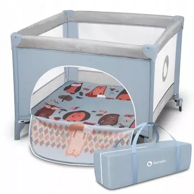 Манеж Lionelo LENE Grey Stone Польша