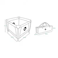 Манеж Lionelo LENE Grey Stone Польша CHICCOBABY.UZ