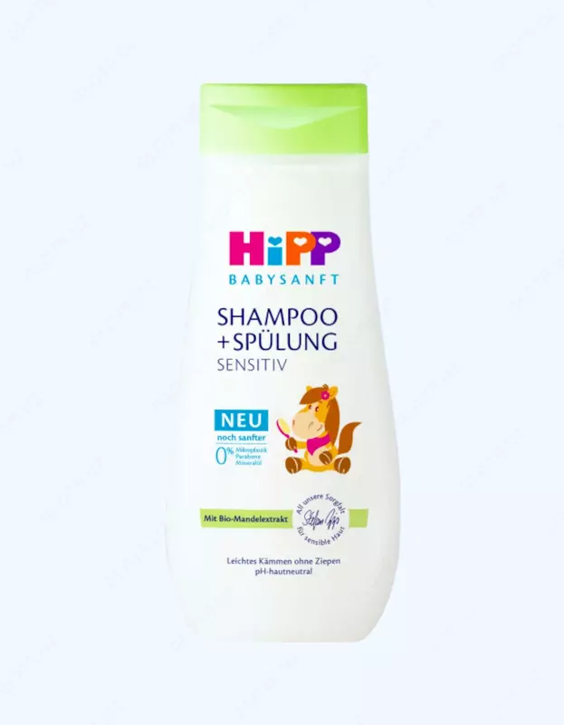 Hipp Babysanft, shampun+Konditsioner, 200 ml