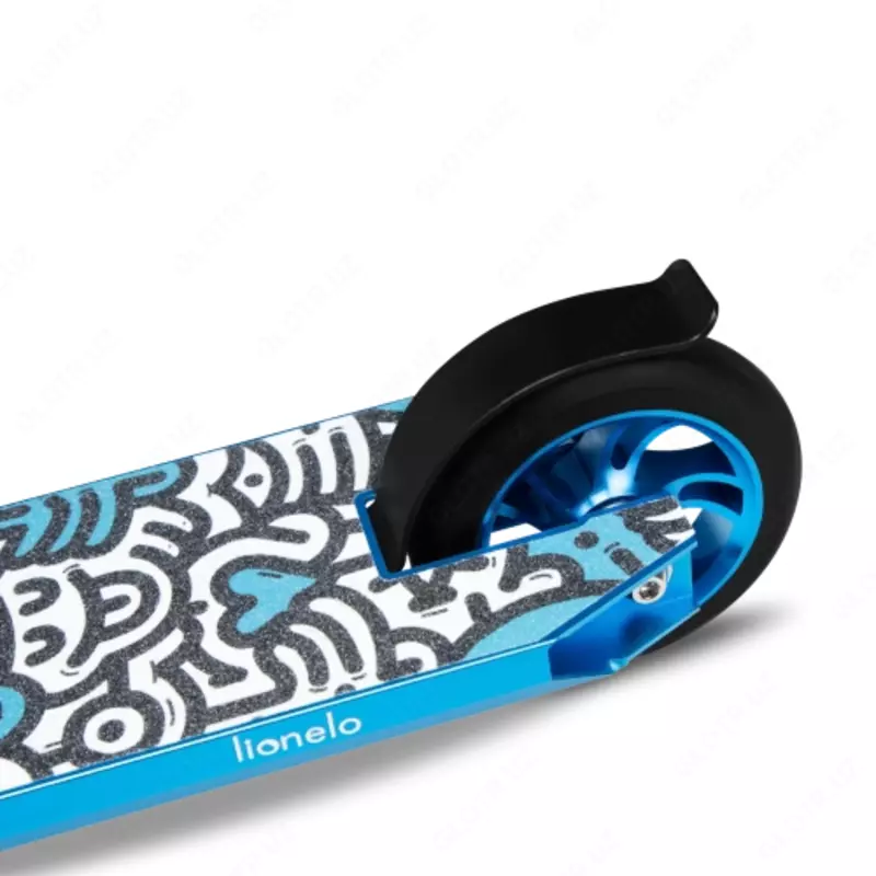 Двухколесный детский самокат Lionelo Whizz Blue Cobalt