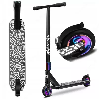 Самокат Lionelo Whizz NEO Black Carbon (LO-WHIZZ NEO BLACK CARBON)