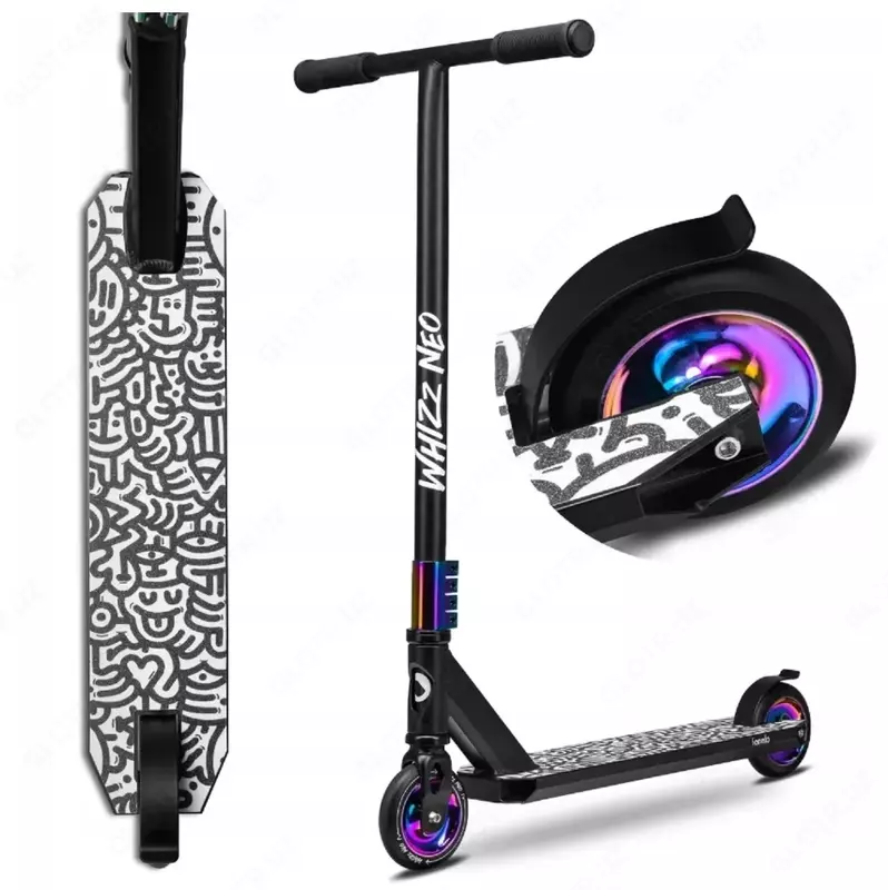 Самокат Lionelo Whizz NEO Black Carbon (LO-WHIZZ NEO BLACK CARBON)