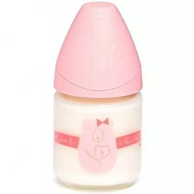 Бутылочка для кормления Suavinex Стеклянная Смысл жизни, 120 мл