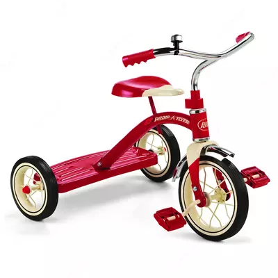 Bolalar uchun uch g'ildirakli velosiped radio Flyer Classic
