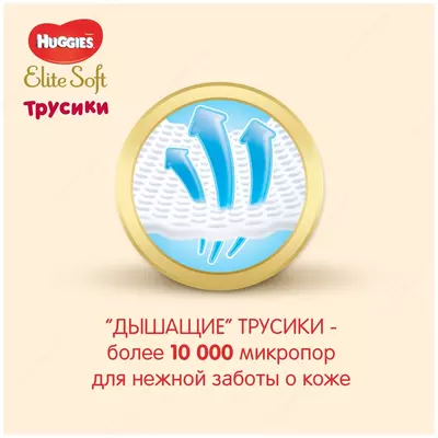 Трусики-подгузники Huggies Elite Soft 6 (16-22кг)