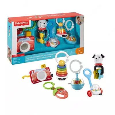 Подарочный набор Fisher-Price "Маленькие друзья в дорогу"