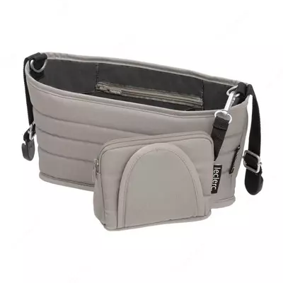 Leclerc aravachasi tashkilotchisi sumkasi, kulrang rang