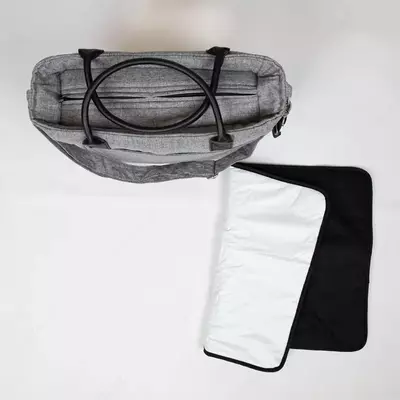 Leclerc Сумка для коляски Diaperbag / цвет серый