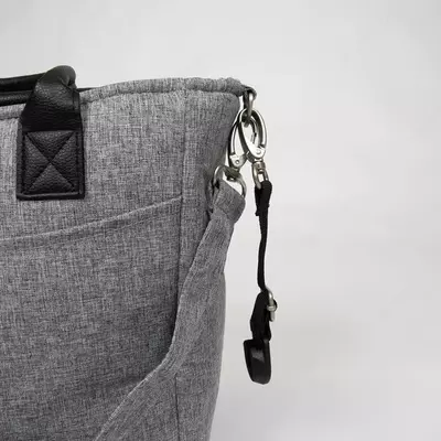 Leclerc Сумка для коляски Diaperbag / цвет серый
