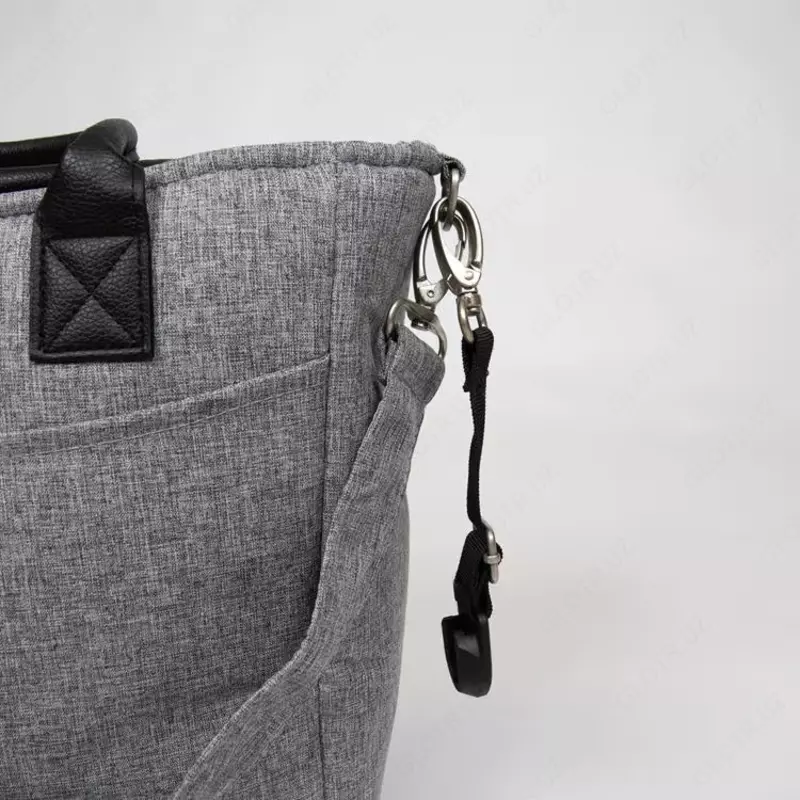 Leclerc Сумка для коляски Diaperbag / цвет серый