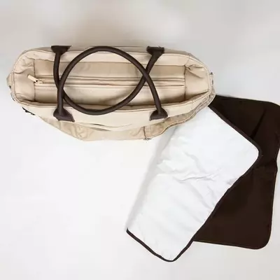 Leclerc Сумка для коляски Diaperbag / цвет Sand Chocolate