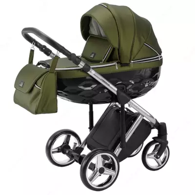 Коляска ADAMEX CHANTAL SE , 3 в 1 экокожа