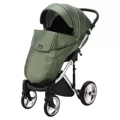 Коляска ADAMEX CHANTAL SE , 3 в 1 экокожа