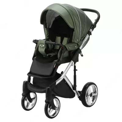 Коляска ADAMEX CHANTAL SE , 3 в 1 экокожа