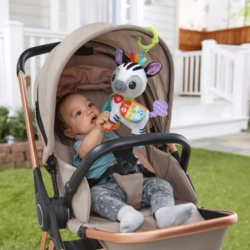 Vtech On-the-Go Soft Zebra - Мягкая игрушка для коляски