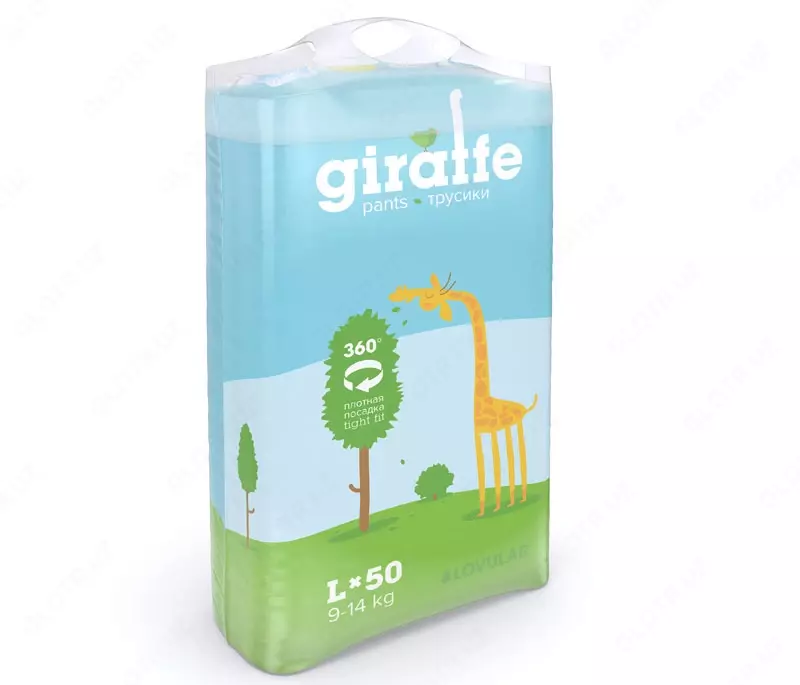 LOVULAR JIRAFFE tagliklar, 9-14kg, o'lcham L