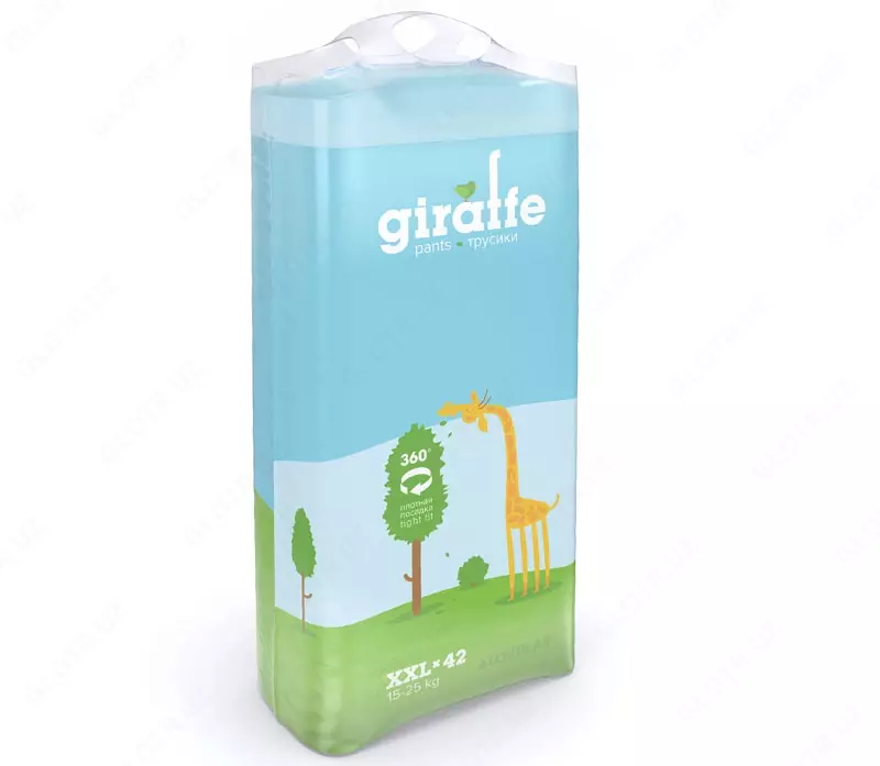LOVULAR JIRAFFE tagliklar, 15-25kg, o'lcham XXL