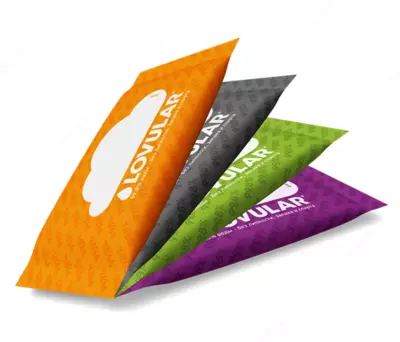 Влажные салфетки LOVULAR, 10 шт.