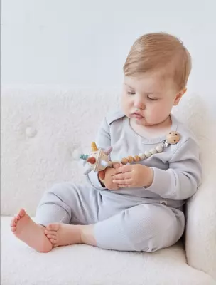 Держатель с металлической прищепкой Happy Baby Великобритания