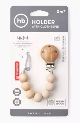 Держатель с металлической прищепкой Happy Baby Великобритания