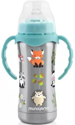 Miniland thermobaby Silver termojuft miniland nipel bilan Ispaniya🇪 🇸, 180ml