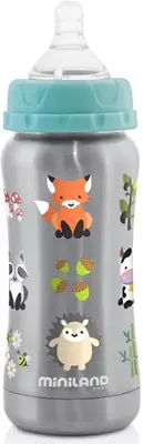 Miniland thermobaby Silver termojuft miniland nipel bilan Ispaniya🇪 🇸, 180ml