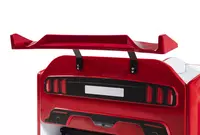 Кровать-машина Red SPX с пультом управлением и музыкой - без открытия дверей от Ferramini 🇹🇷 (Турция) - Детские кровати