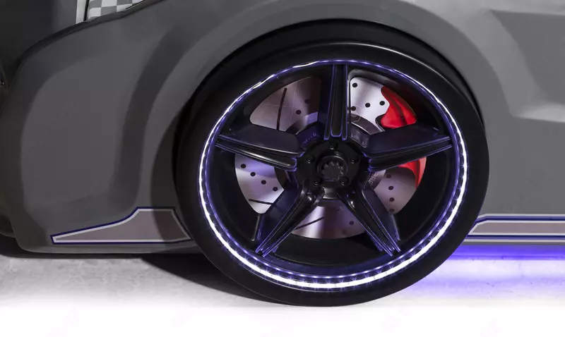 Кровать-машина Mustang с открывающимися дверцами от Ferramini 🇹🇷 (Турция)