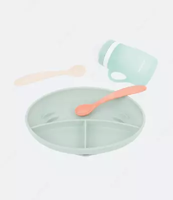 🍽 Силиконовый набор для кормления Grow ISY от 2 лет Babymoov , Франция