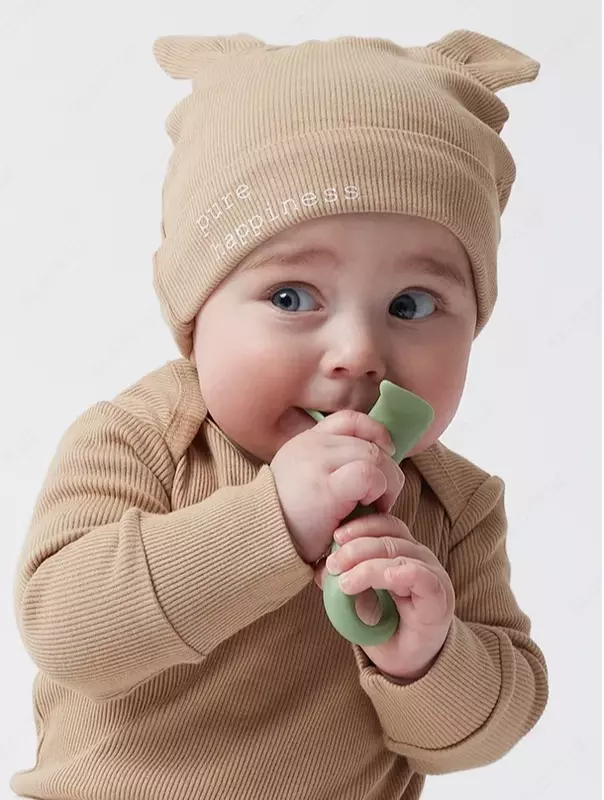 Прорезыватель силиконовый ГОРОШЕК Happy Baby