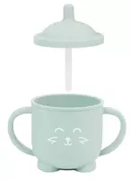 Поильник с ручками и удобным силиконовым носиком 180 мл Babymoov