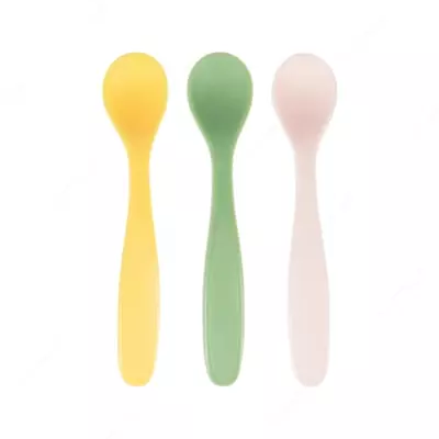 Детские силиконовые ложечки 3шт, Babymoov Франция