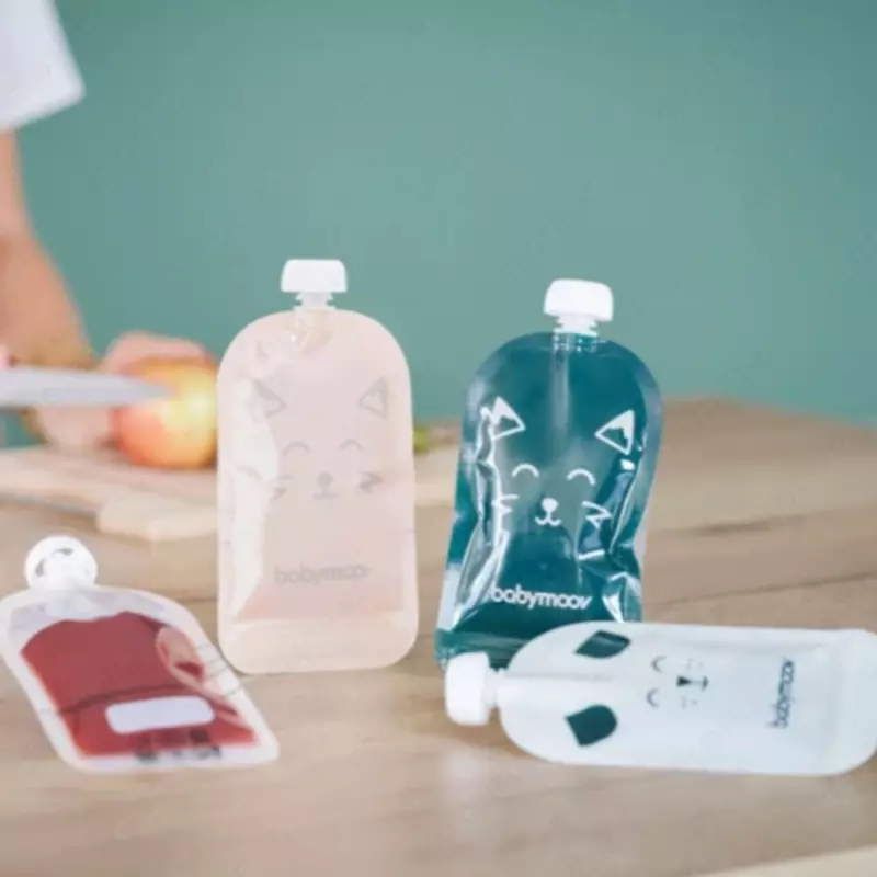 Babymoov saqlash va saqlash sumkasida 150 ml (20 dona)mavjud